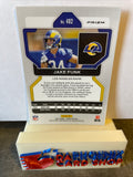 Jake Funk   Rams 2021 Panini Prizm Silver Prizm Rookie  #402