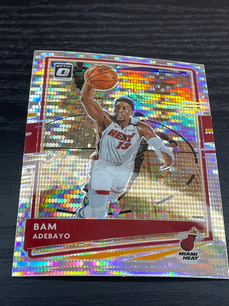 Bam Adebayo Heat 2020-21 Panini Donruss Optic Fast Break Holo Prizm #52