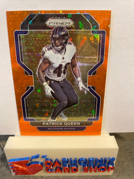 Patrick Queen Ravens 2021 Panini Prizm Orange Disco Prizm #285 – DA PHOENIX  CARD SHOP