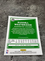 Russell Westbrook  Wizards 2020-21 Panini Donruss Optic Fast Break Holo Prizm#70