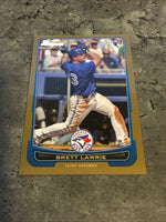 Brett Lawrie  Blue Jays 2012 Bowman Gold Rookie #191