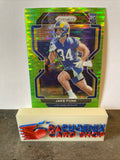 Jake Funk   Rams 2021 Panini Prizm Neon Green Pulsar Prizm Rookie  #402