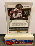 John Brown  Raiders 2021 Panini Prizm Silver Prizm #177