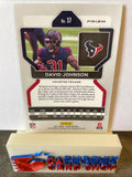 David Johnson Texans 2021 Panini Prizm Neon Green Pulsar Prizm #37