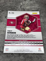 Trey Sermon  49ers 2021 Panini Mosaic NFL Debut Rookie #255