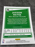 Jaxson Hayes Pelicans 2020-21 Panini Donruss Optic Fast Break Holo Prizm #97