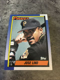 Jose Lind Pirates 1990 Topps #168