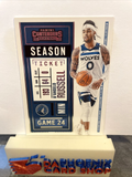 D'Angelo Russell Timberwolves 2020-21 Panini Contenders #38