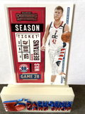 David Bertans Wizards 2020-21 Panini Contenders #62
