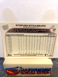 Stephen Strasburg Nationals 2022 Topps Chrome #184
