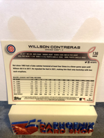 Willson Contreras Cubs 2022 Topps Chrome #136