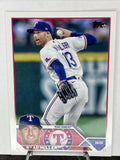 Brad Miller Rangers 2023 Topps #319