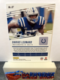 Darius Leonard Colts 2021 Panini Prestige #87