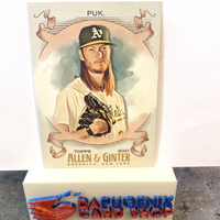 A.J. Puk A's 2021 Topps Allen & Ginter's #322 SP