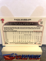 Zack Wheeler Phillies 2022 Topps Chrome #207