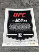 Belal Muhammad UFC 2022 Panini Donruss Optic Holo Prizm #59