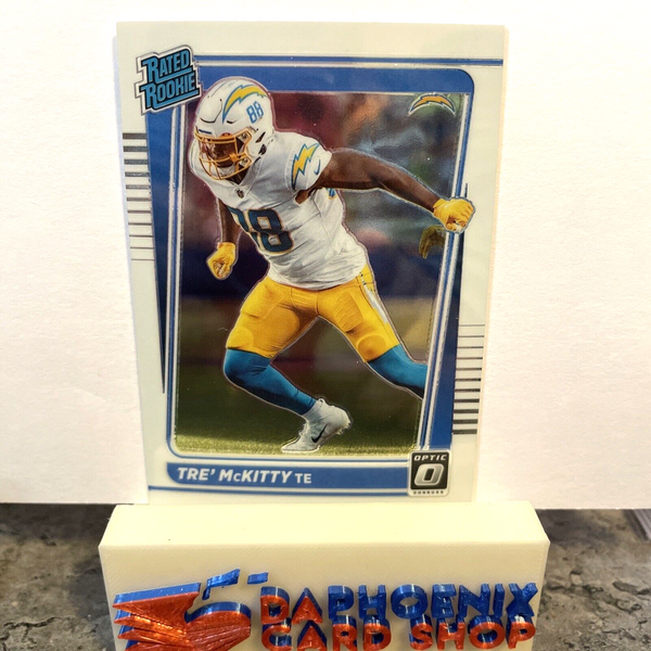 Tre' McKitty Chargers 2021 Panini Donruss Optic Rated Rookie#284