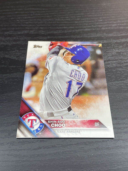 Shin-Soo Choo Rangers 2016 Topps #309