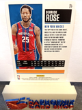 Derrick Rose Knicks 2020-21 Panini Contenders #27