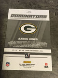 Aaron Jones Packers 2021 Panini Donruss Dominators #D15