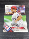 Yu Darvish Rangers 2016 Topps #418