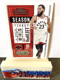 Fred VanVleet Raptors 2020-21 Panini Contenders #90