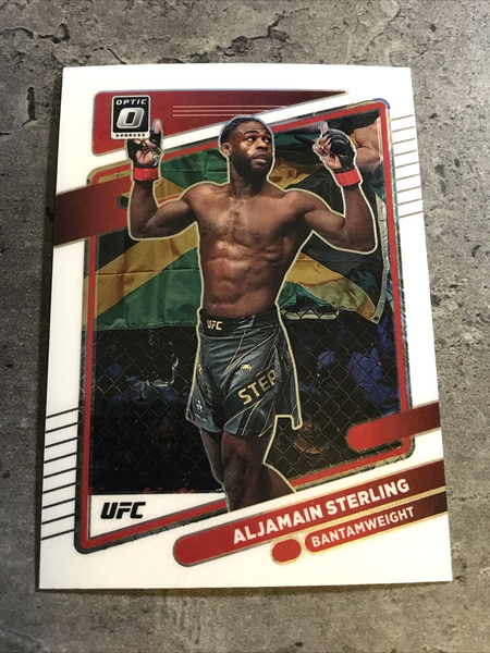 Aljamain Sterling UFC 2022 Panini Donruss Optic #64