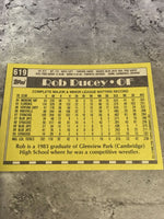 Rob Ducey Blue Jays 1990 Topps #619