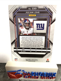Julian Love Giants 2022 Panini Prizm #220