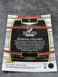 Damian Lillard Trail Blazers 2021-22 Panini Select Blue #3