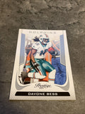 Davone Bess Dolphins 2011 Panini Prestige #106