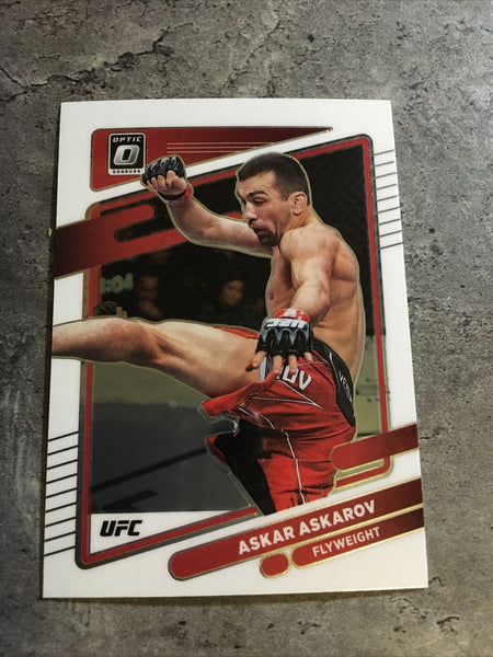 Askar Askarov UFC 2022 Panini Donruss Optic #34