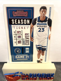 Jarrett Culver Timberwolves 2020-21 Panini Contenders #33