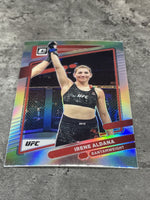 Irene Aldana UFC 2022 Panini Donruss Optic Holo Prizm #35