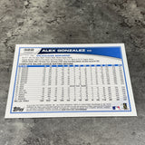 Alex Gonzalez Brewers 2013 Topps #322