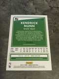 Kendrick Nunn Heat 2020-21 Panini Donruss #175