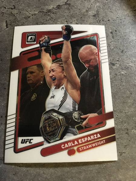 Carla Esparza UFC 2022 Panini Donruss Optic #1