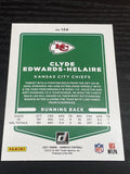 Clyde Edwards-Helaire   Chiefs 2021 Panini Donruss Press Proof Blue #120