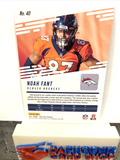 Noah Fant Broncos 2021 Panini Prestige Xtra Points Astral #40