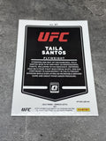 Taila Santos UFC 2022 Panini Donruss Optic Holo Prizm #81