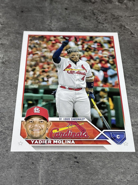 Yadier Molina Cardinals 2023 Topps #4