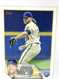 Corbin Burnes Brewers 2023 Topps #225