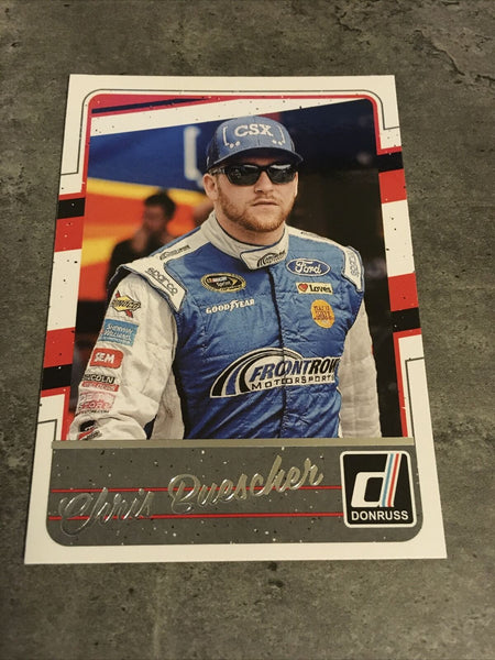 Chris Buescher 2017 NASCAR Panini Donruss #62