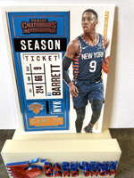 RJ Barrett Knicks 2020-21 Panini Contenders #80