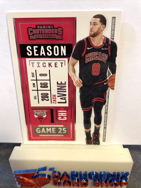 Zach LaVine Bulls 2020-21 Panini Contenders #15