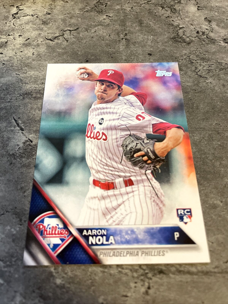 Aaron Nola Phillies 2016 Topps Rookie #133A