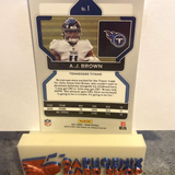 A.J. Brown Titans 2021 Panini Prizm #1