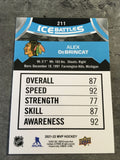 Alex DeBrincat Blackhawks 2021-22 Upper Deck MVP Ice Battles #211SP