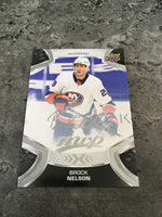 Brock Nelson Islanders 2021-22 Upper Deck MVP Silver Script #131