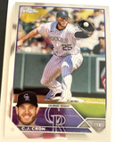 C.J. Cron Rockies 2023 Topps Chrome #160